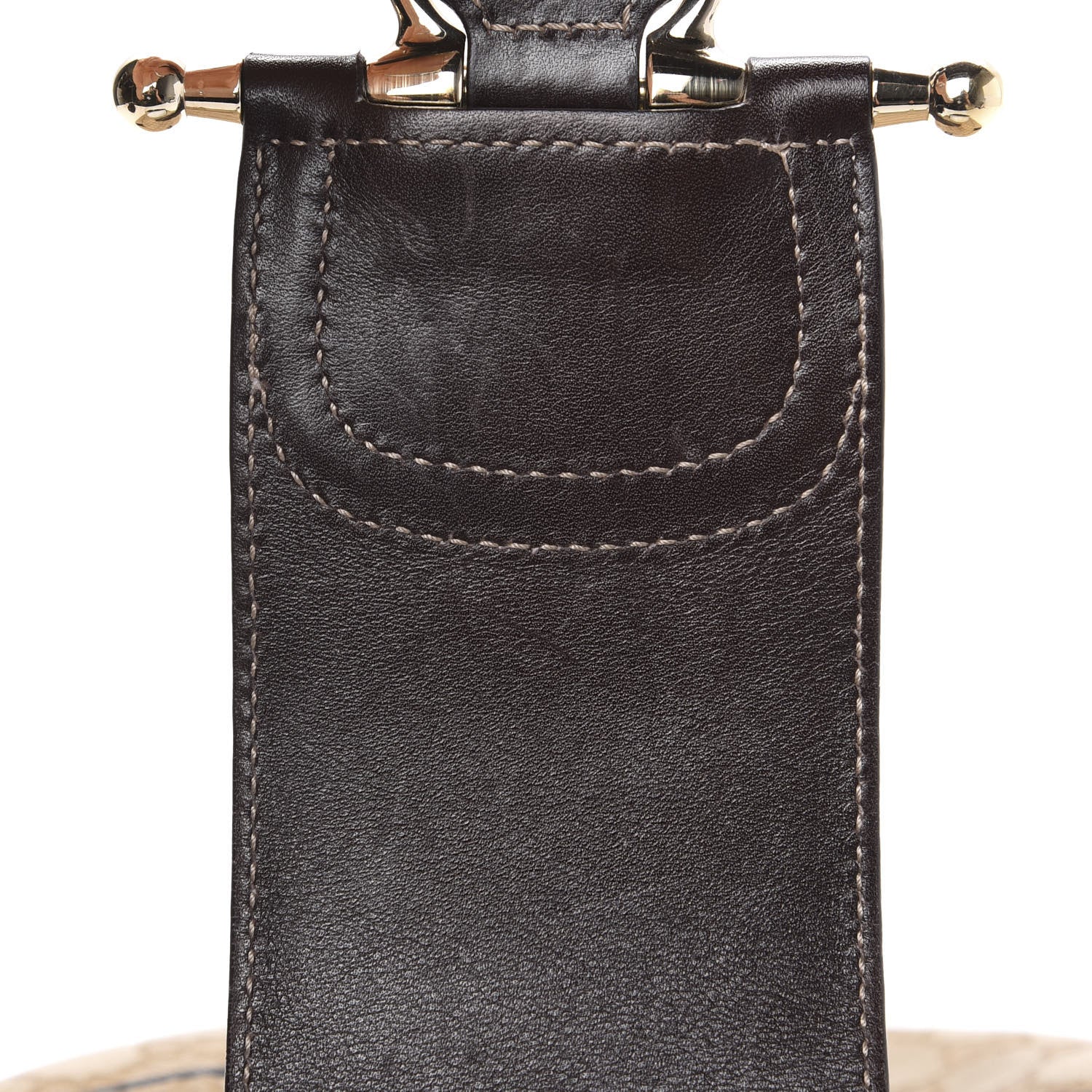 Gucci Monogram Horsebit Web Hobo Brown 7 of 11
