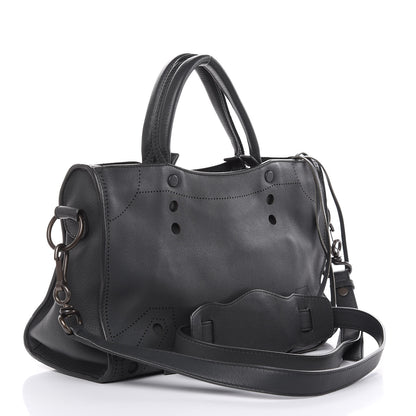 Balenciaga Veau Soyeux Perforated Blackout Hardware S City Gris Fossile 3 of 13