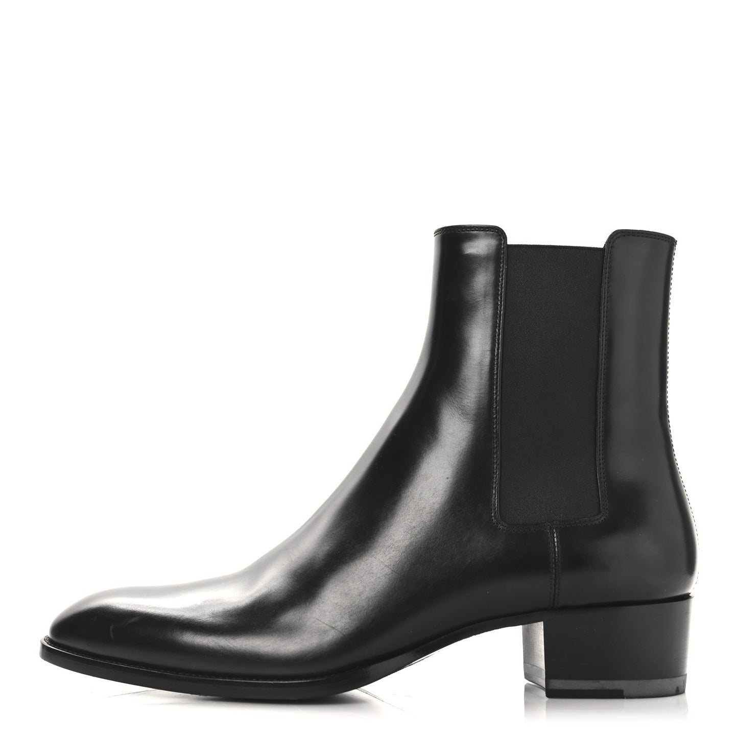 Calfskin Mens Wyatt 40 Chelsea Boots 43 Sparrow Brown