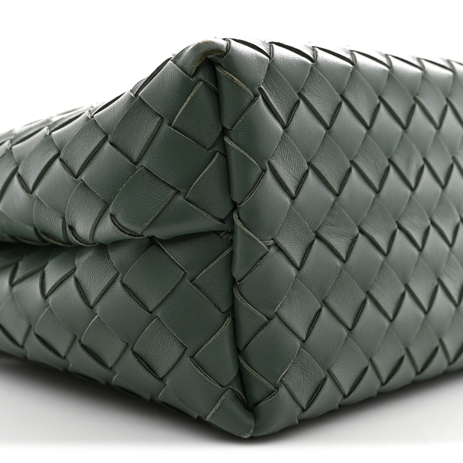 Bottega Veneta Nappa Intrecciato Medium Andiamo Shoulder Bag Aloe 8 of 10