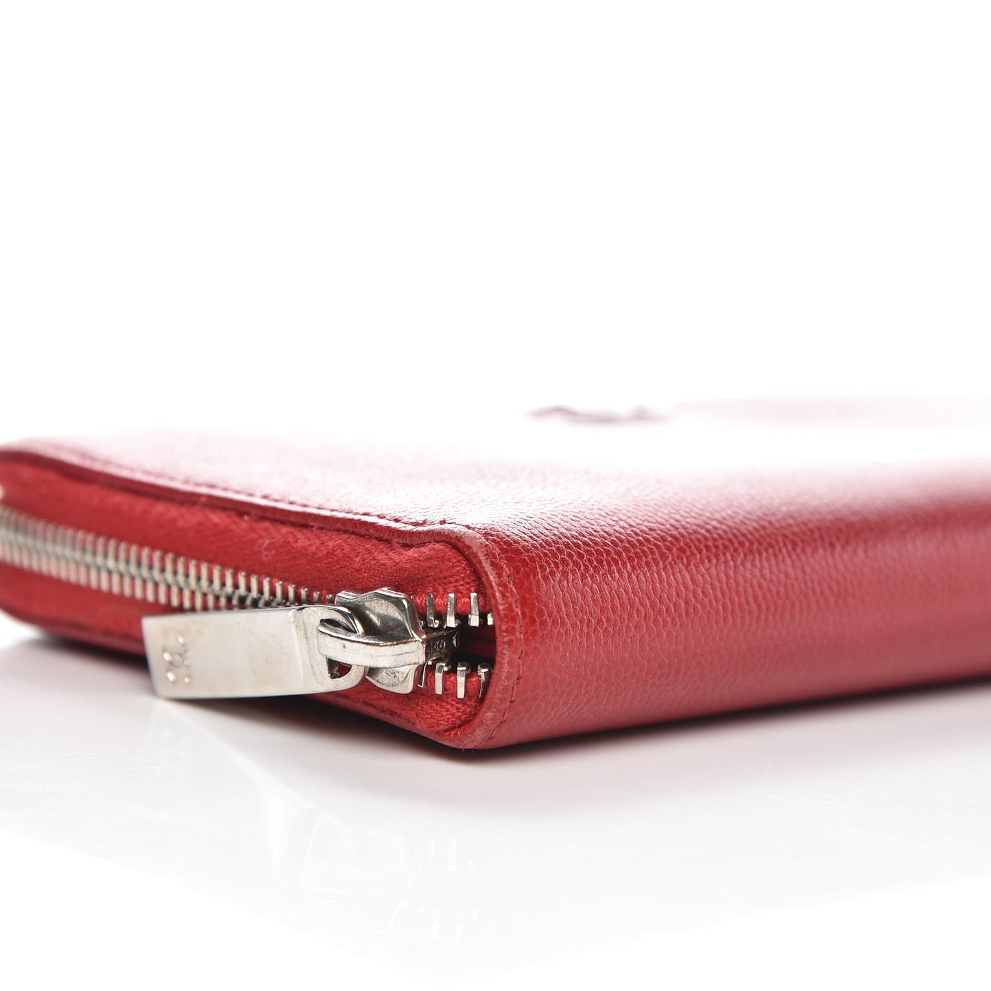 Caviar Sevruga Zip Around Wallet Red
