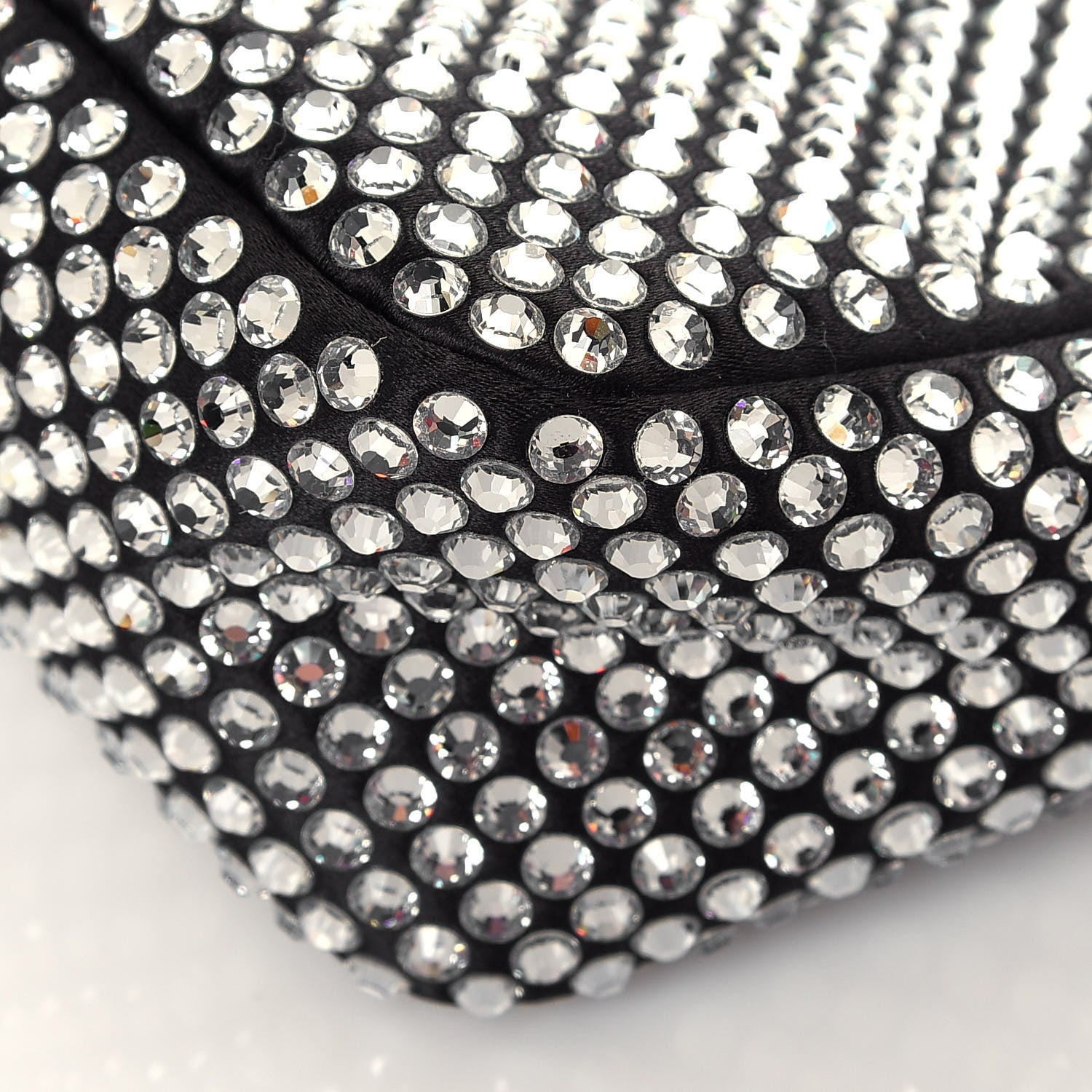 Prada Satin Crystal Mini Re-Edition 2000 Bag Cristal 9 of 11