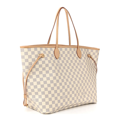 Louis Vuitton Damier Azur Neo Neverfull GM Rose Ballerine 4 of 10