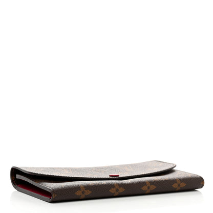 Louis Vuitton Monogram Emilie Wallet Fuchsia 4 of 7
