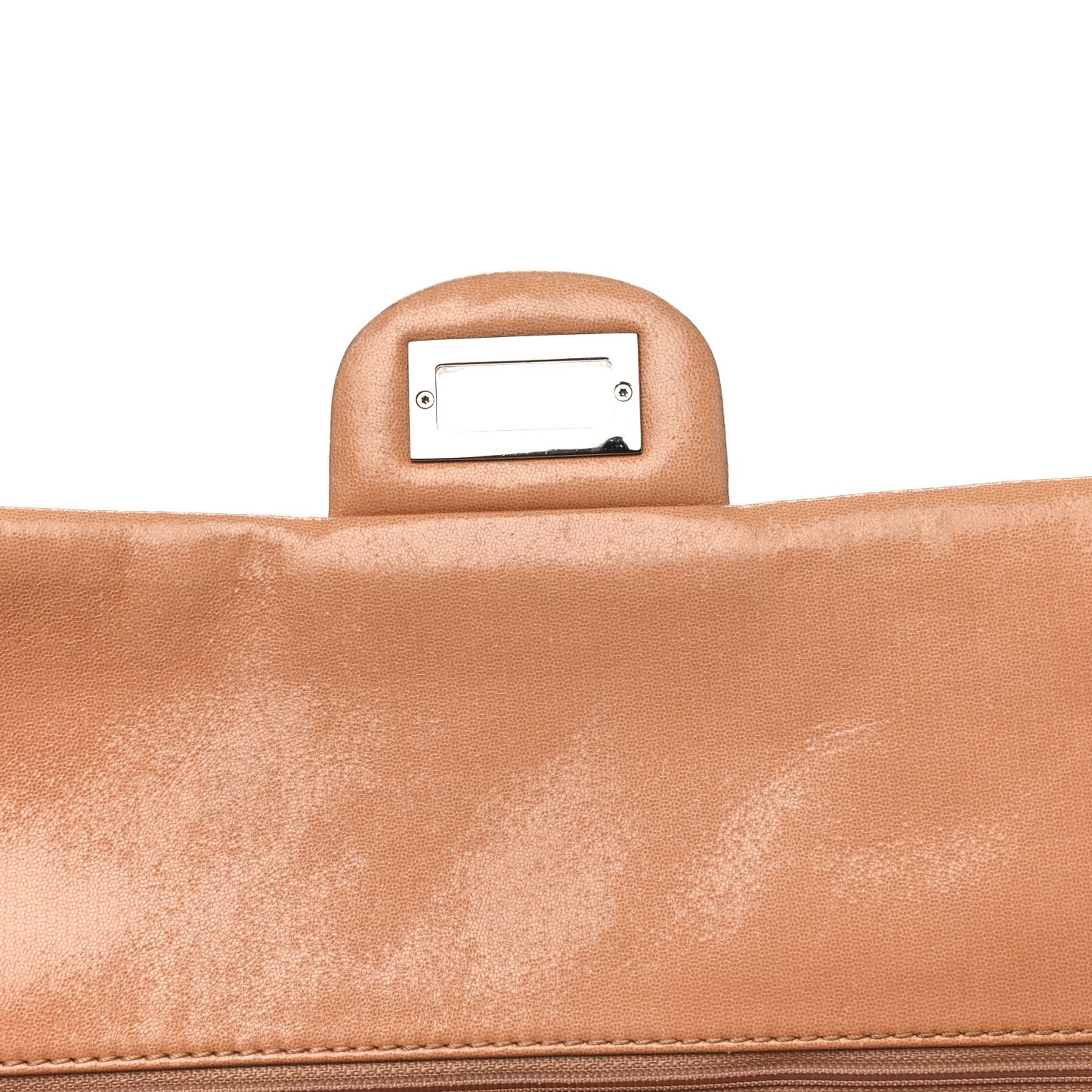 Iridescent Calfskin Quilted 2.55 Reissue 227 Flap Beige