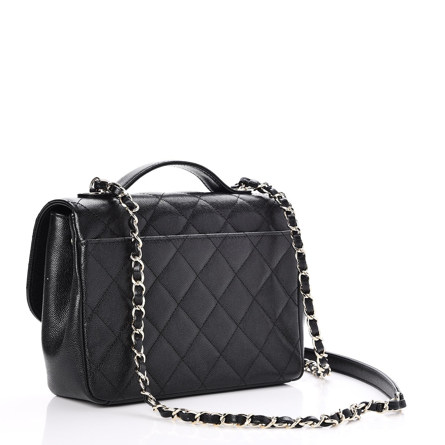 Chanel Caviar Quilted Small Business Affinity Flap Black 3 of 7