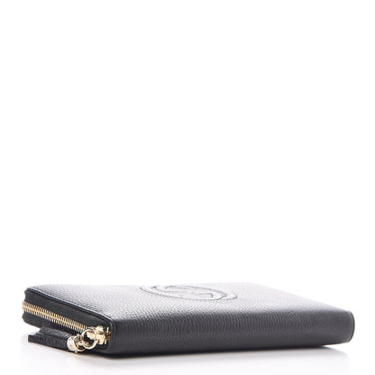 Gucci Calfskin Soho Zip Around Wallet Black 4 of 8