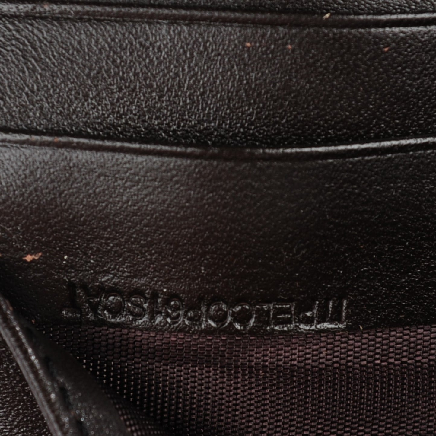 Haymarket Check Winsley Continental Wallet Chocolate