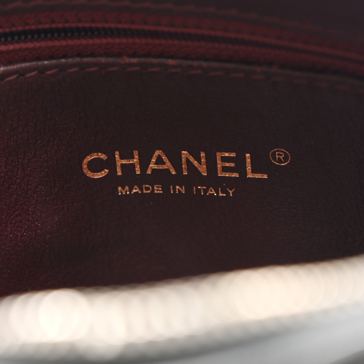 Chanel Lambskin Chevron Quilted Camera Case Black 6 of 11