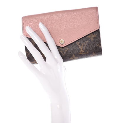 Louis Vuitton Monogram Pallas Compact Wallet Rose Poudre 2 of 11