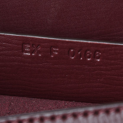 Givenchy Textured Calfskin Mini Pandora Box Chain Crossbody Bag Oxblood 9 of 9