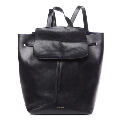 Mansur Gavriel Vegetable Tanned Calfskin Backpack Black 1 of 30