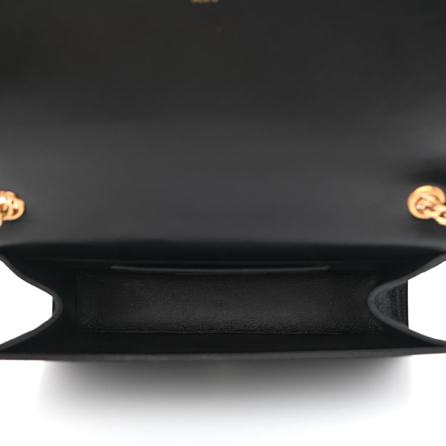 Suede Medium Classic Monogram Kate Satchel Black