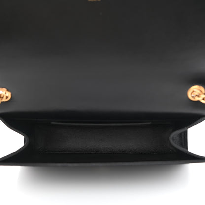 Saint Laurent Suede Medium Classic Monogram Kate Satchel Black 5 of 10