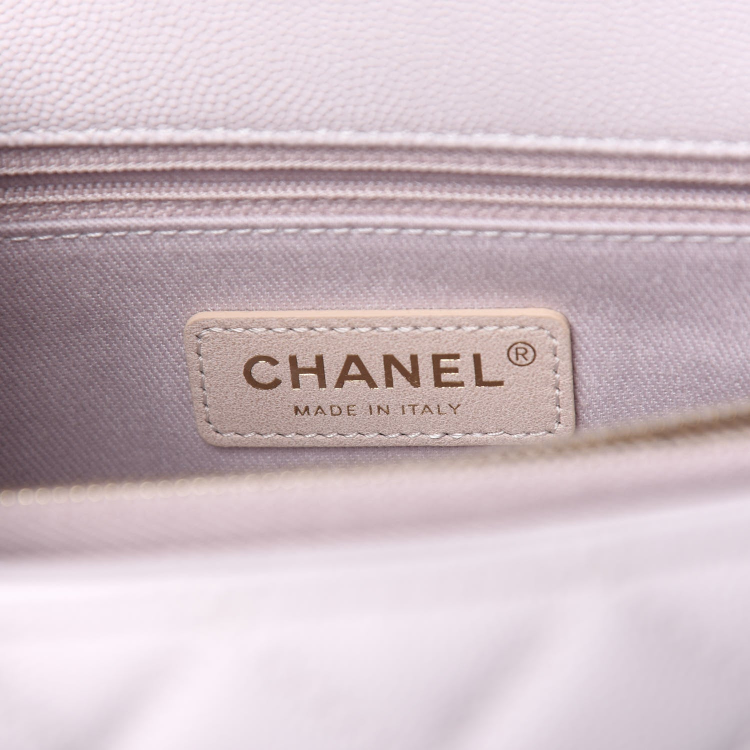 Chanel Caviar Quilted Small Coco Handle Flap Lilas Lilac 5 of 10