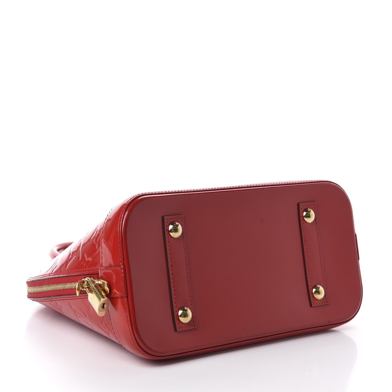 Louis Vuitton Vernis Alma PM Cherry 4 of 11
