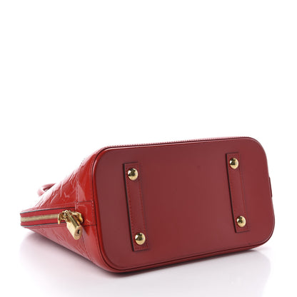 Louis Vuitton Vernis Alma PM Cherry 4 of 11