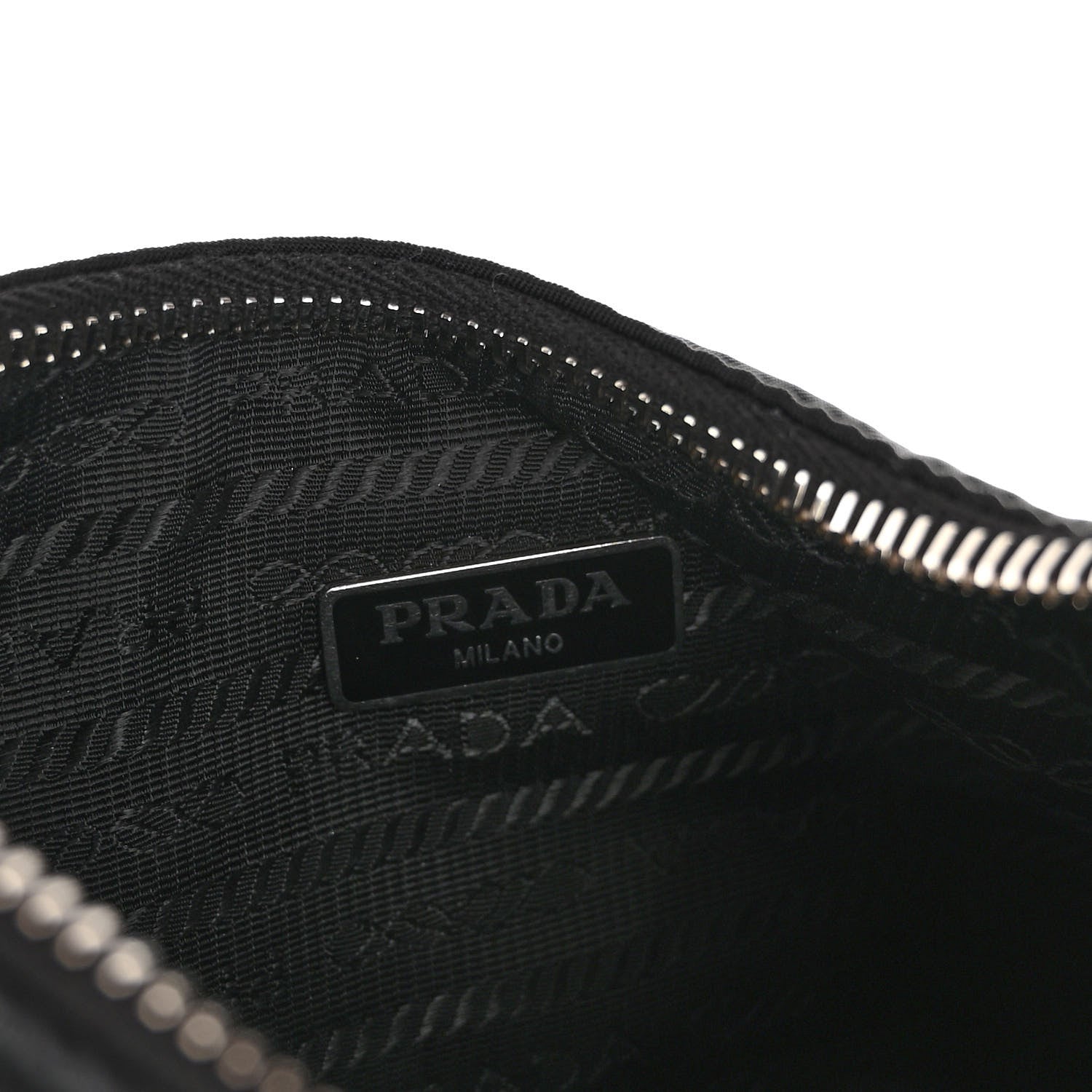 Prada Nylon Re-Edition 2005 Shoulder Bag Black 6 of 9