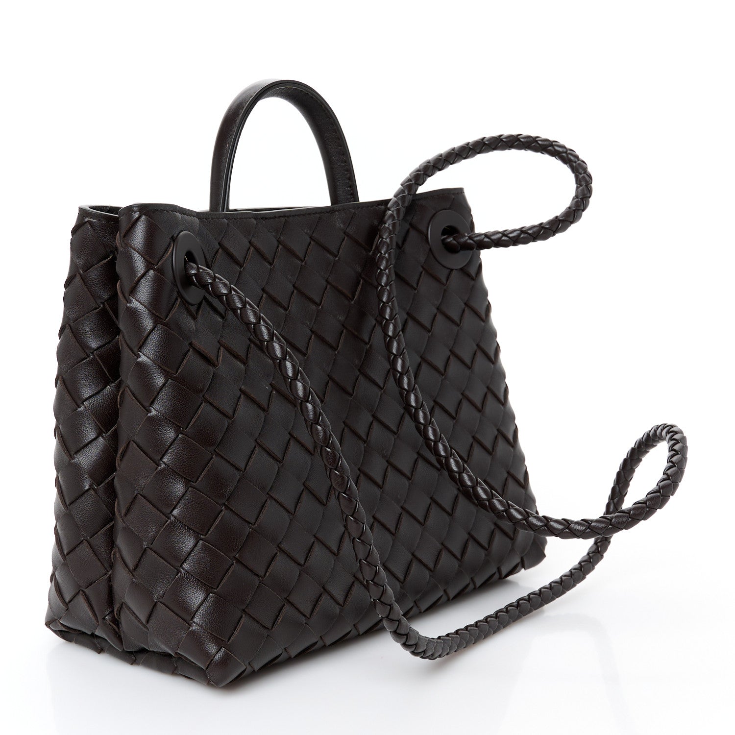 Bottega Veneta Nappa Intrecciato Small Andiamo Shoulder Bag Fondant 3 of 10