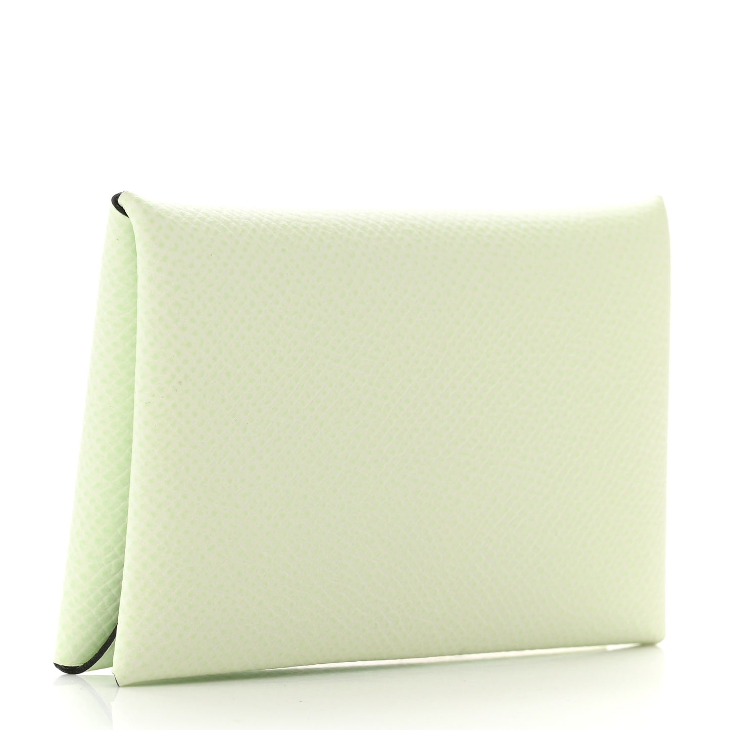 Epsom Calvi Card Case Vert Fizz
