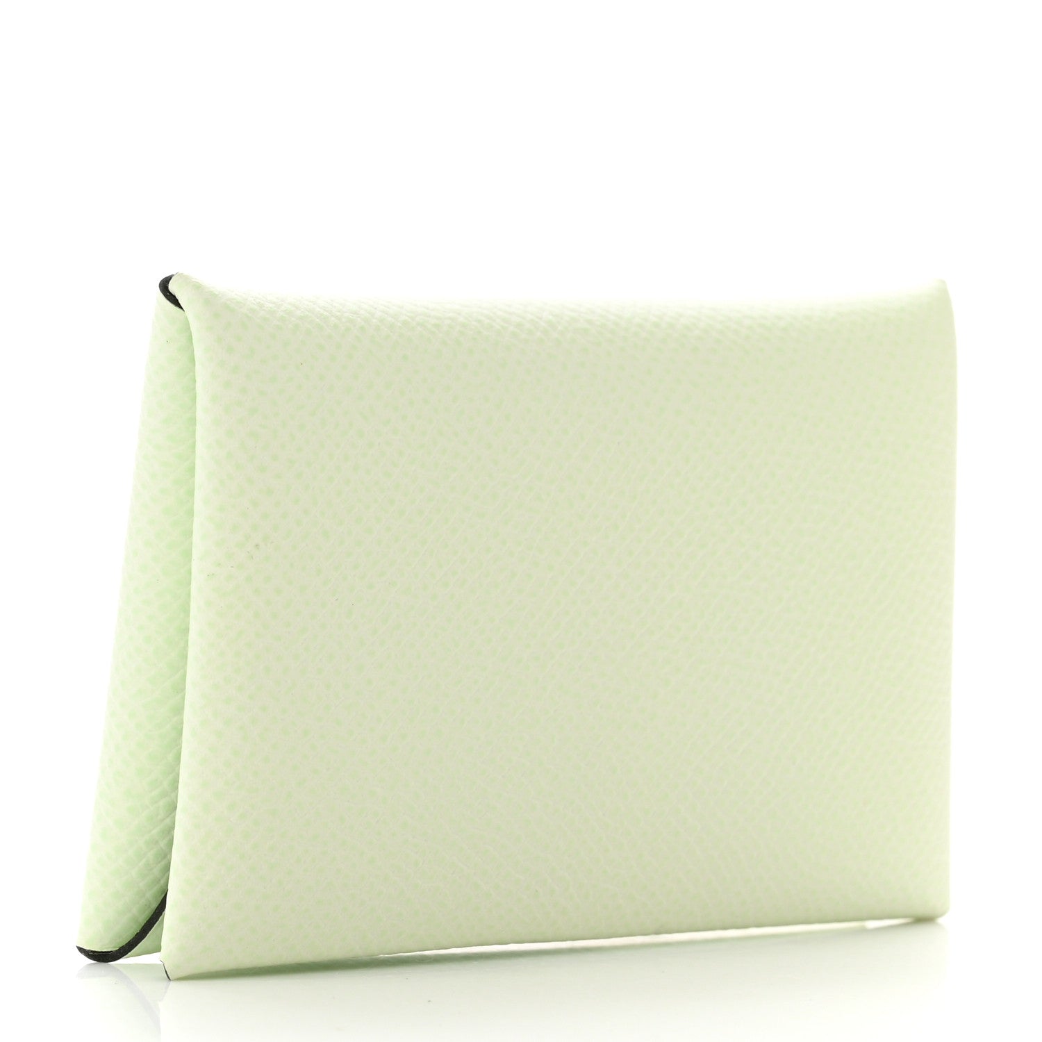 Hermes Epsom Calvi Card Case Vert Fizz 3 of 7