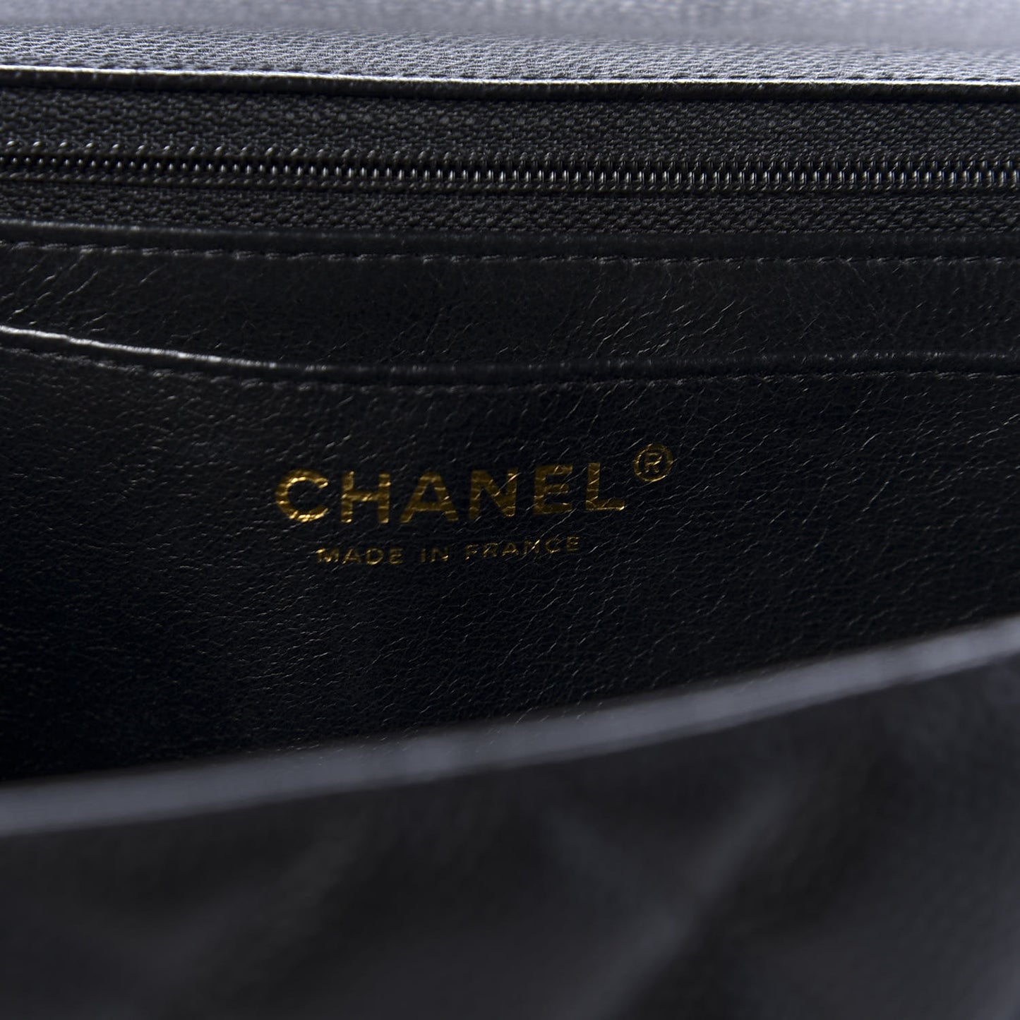Caviar Quilted Maxi Single Flap Black