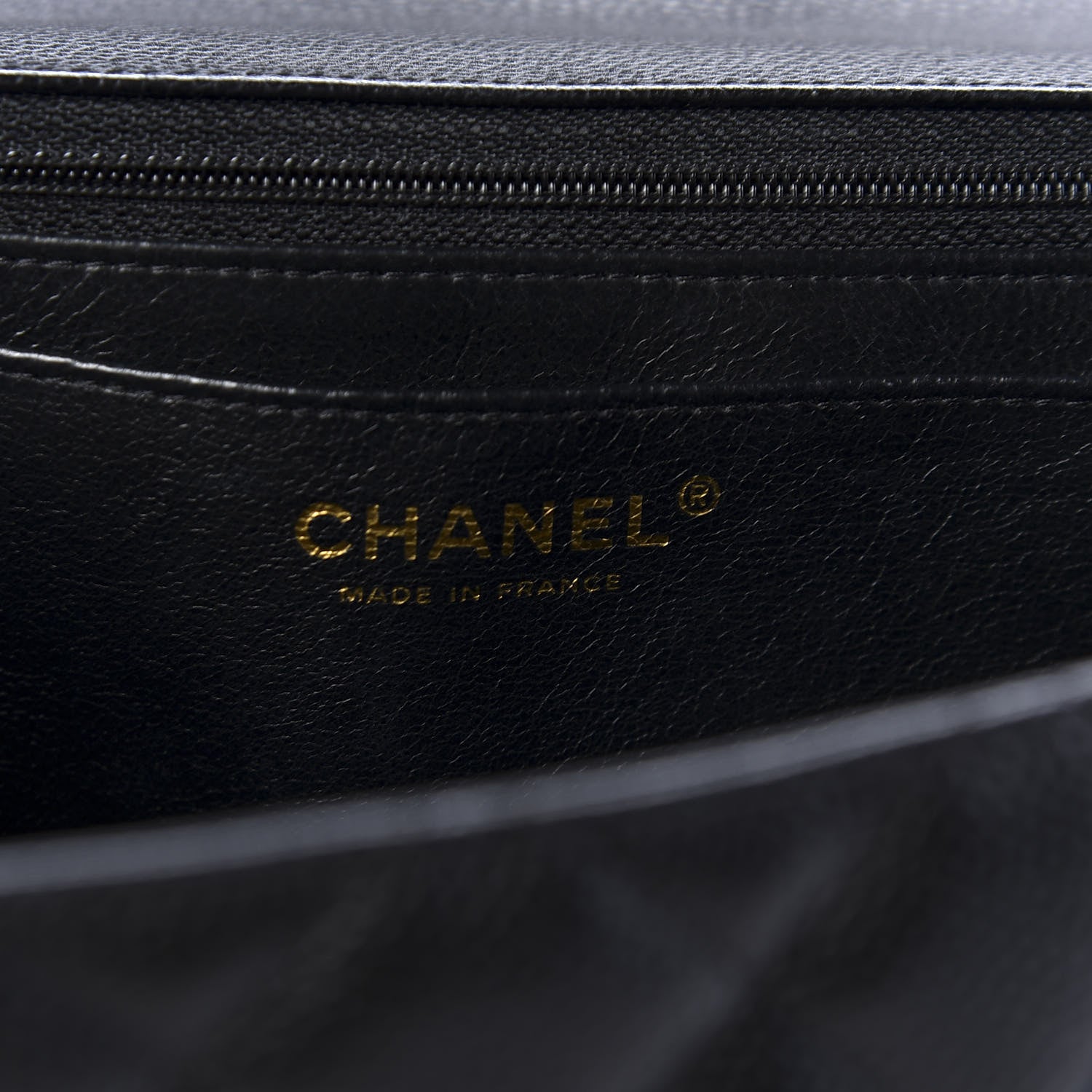 Chanel Caviar Quilted Maxi Single Flap Black 10 of 12