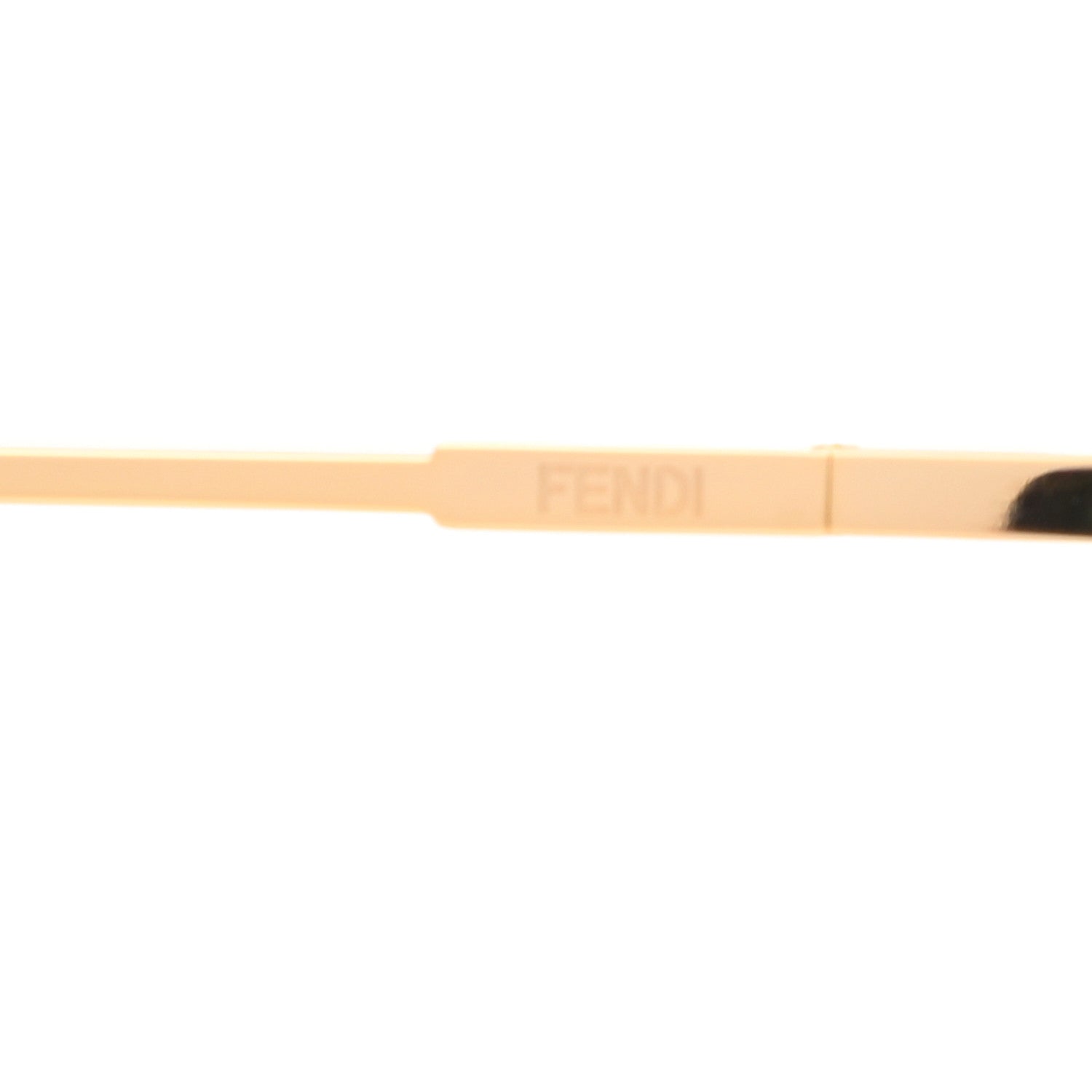 Fendi Metal Mirrored Eyeline Sunglasses FF 0193/S Matte Gold 5 of 8