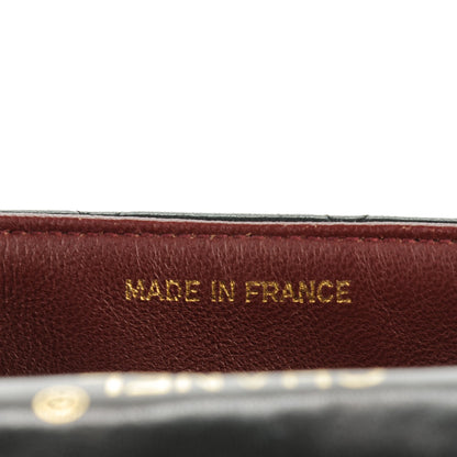 Chanel Lambskin Quilted Mini Square Flap Black 8 of 8
