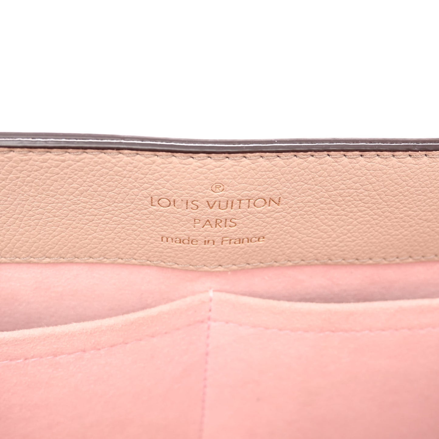 Soft Calfskin Lockme Ever MM Greige