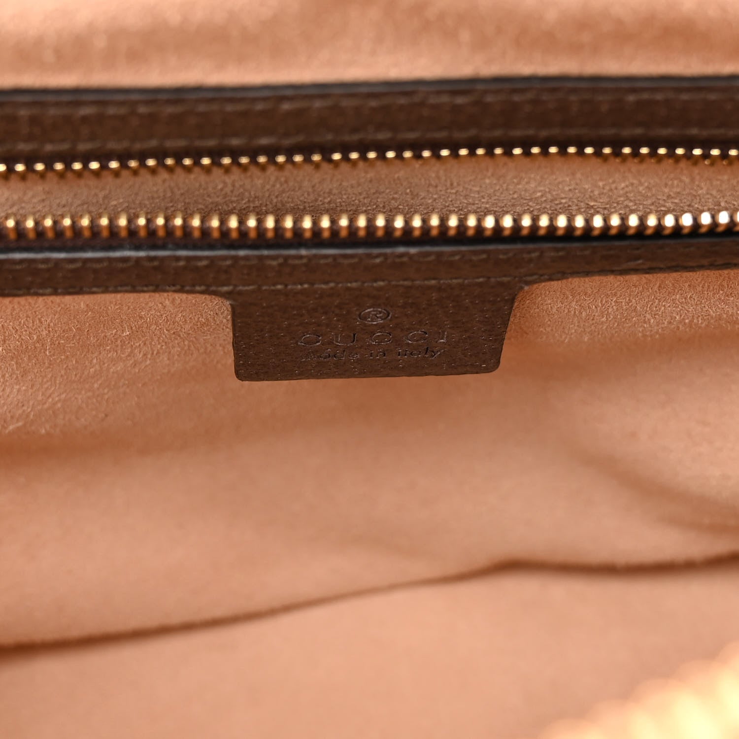 Gucci GG Supreme Monogram Web Small Ophidia Top Handle Shoulder Bag Brown 6 of 12