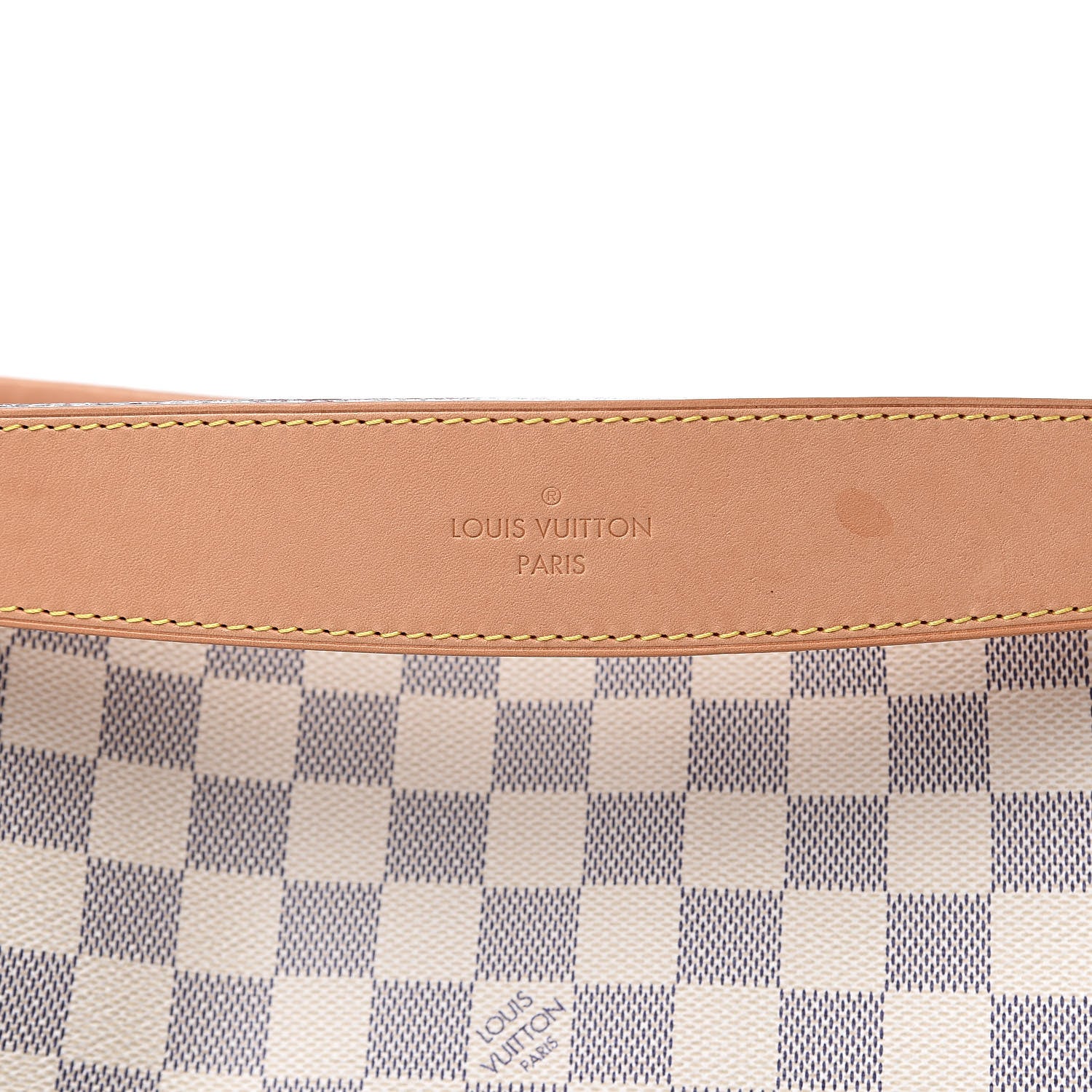 Louis Vuitton Damier Azur Delightful MM Rose Ballerine 10 of 10