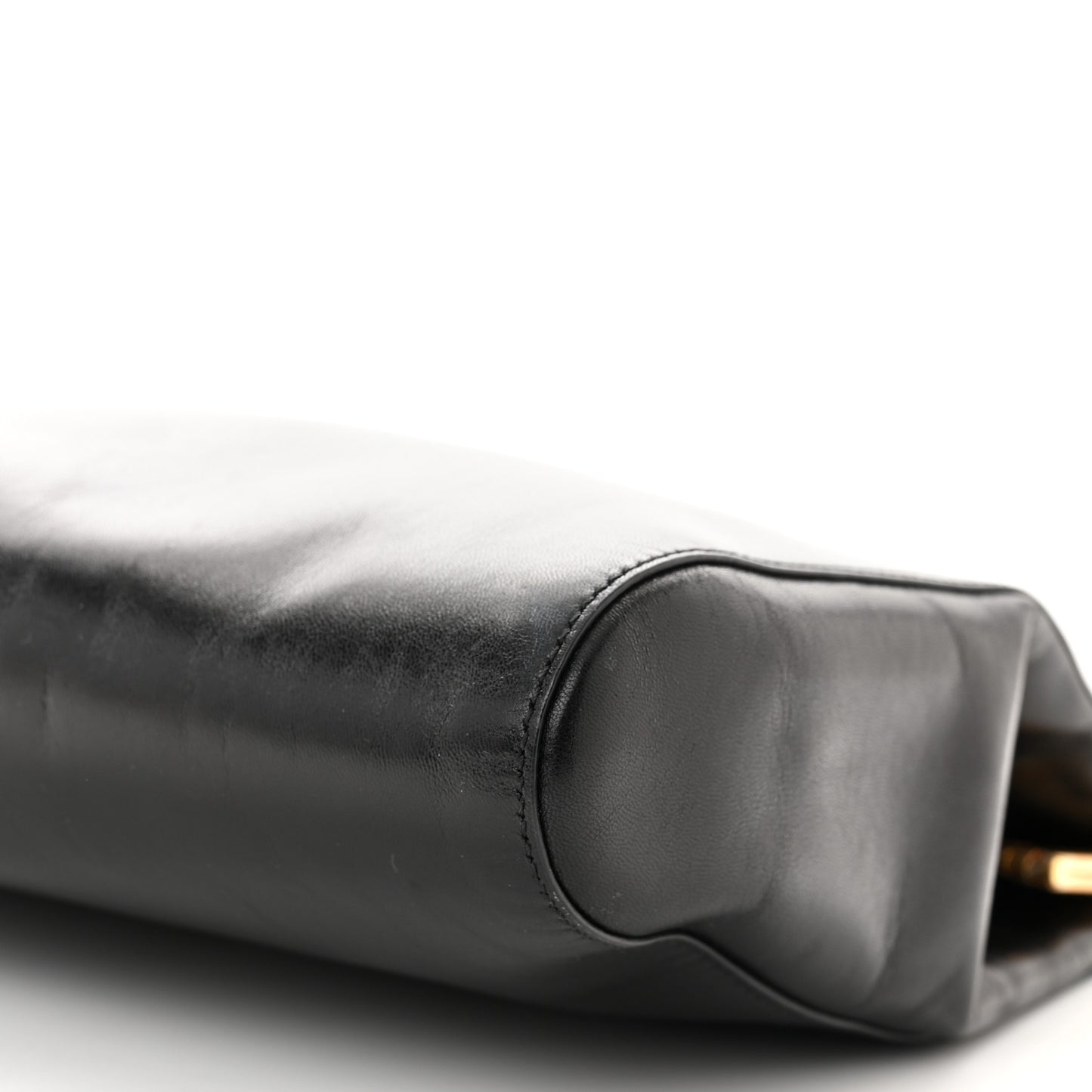 Glossy Nappa Long Harper Black