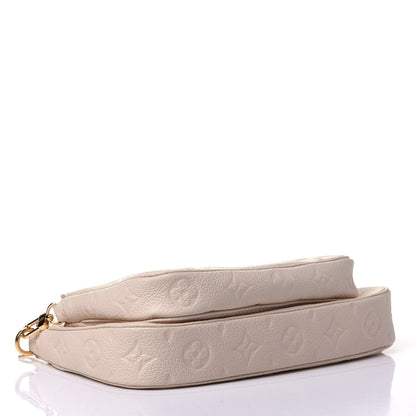 Louis Vuitton Empreinte Monogram Giant Multi Pochette Accessories Cream 2 of 4