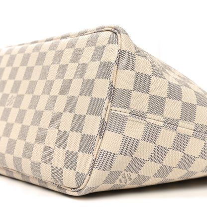 Louis Vuitton Damier Azur Braided Neverfull MM Pink 9 of 10