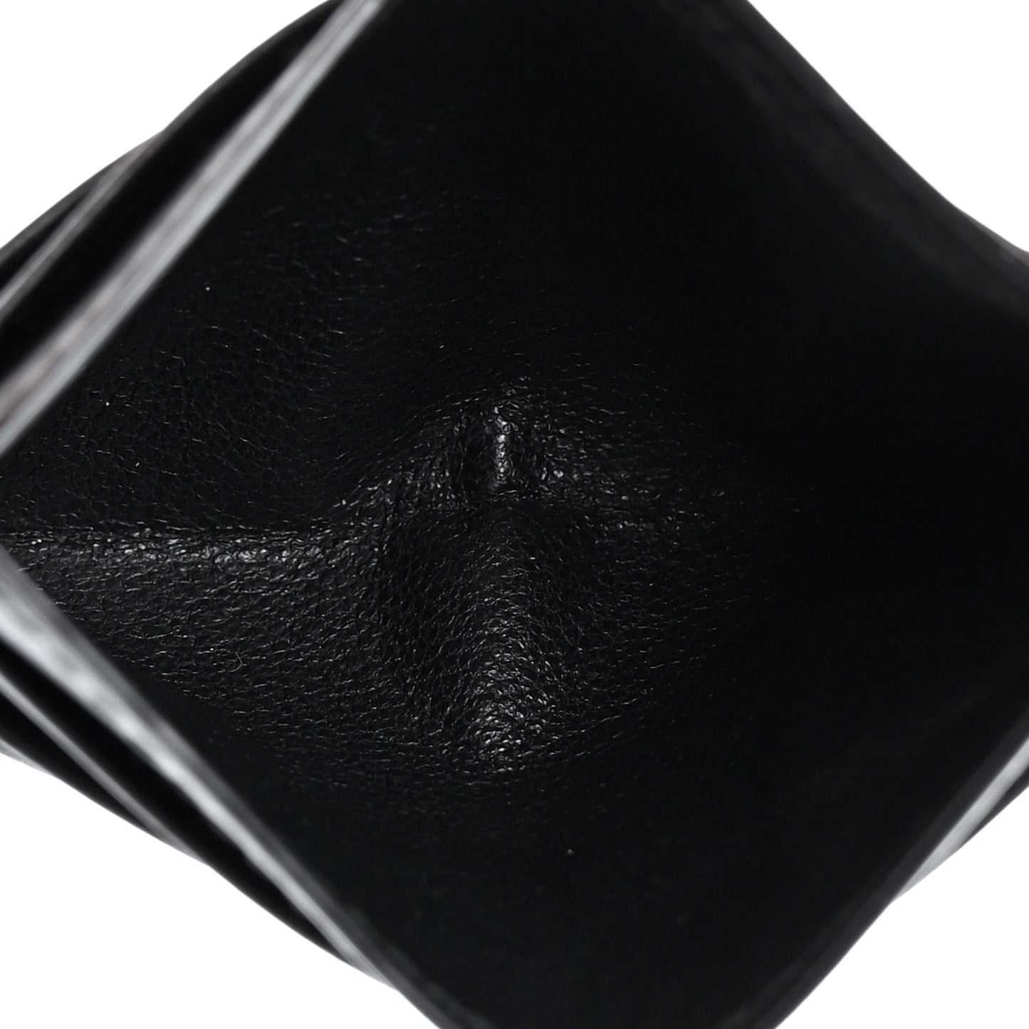 Nappa Intrecciato Card Holder Black