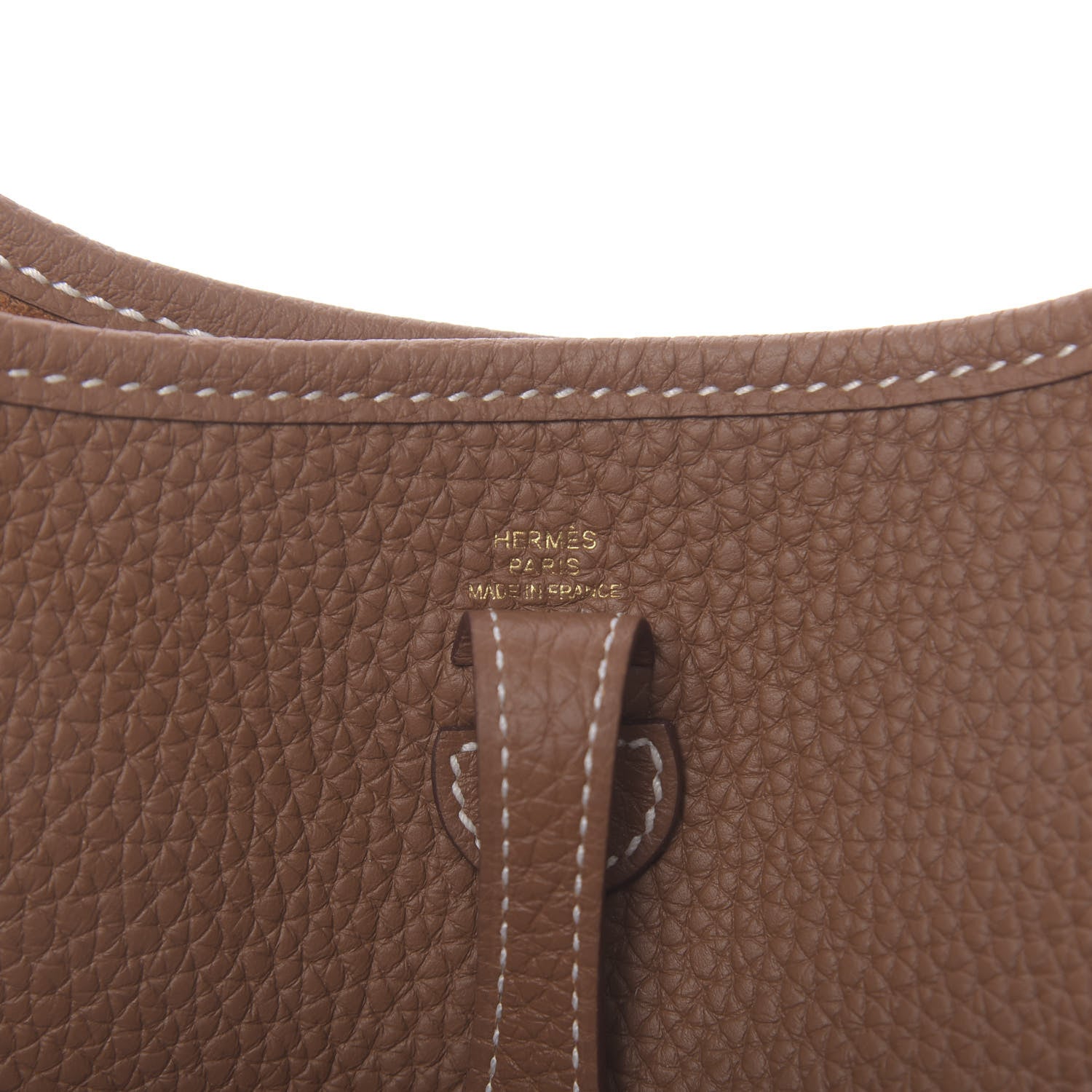 Hermes Taurillon Clemence Evelyne TPM Gold 6 of 11