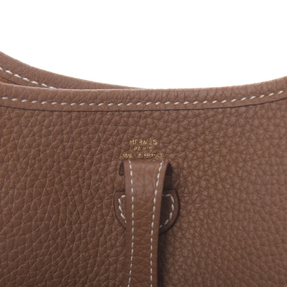 Hermes Taurillon Clemence Evelyne TPM Gold 6 of 11