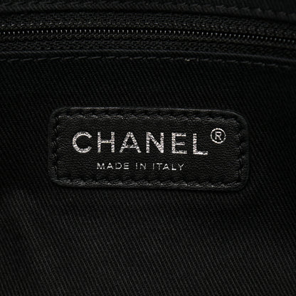 Chanel Canvas Small Deauville Tote Grey 6 of 11