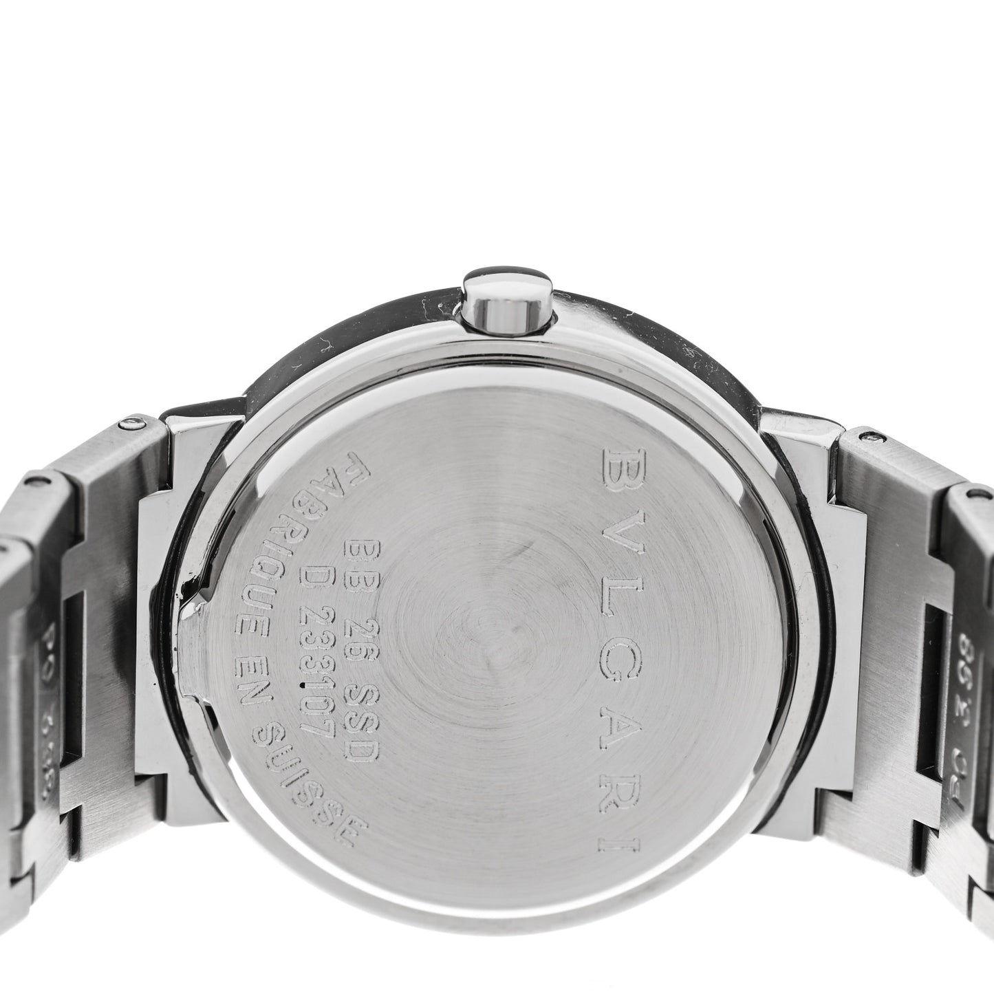 Stainless Steel 26mm Quartz Watch Black