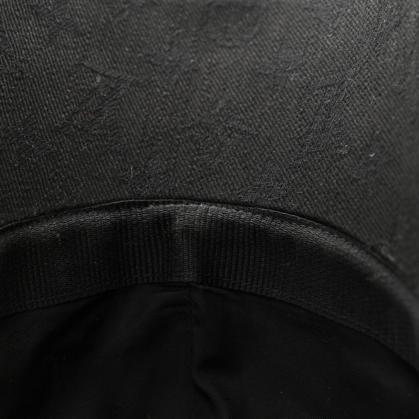 Monogram Jacquard Essential Cap Black