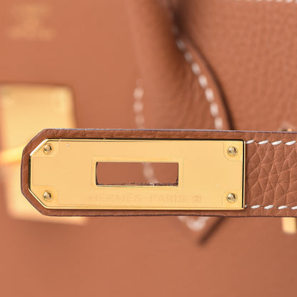 Hermes Togo Birkin 30 Gold 16 of 32