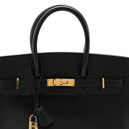 Hermes Togo Birkin 35 Black 8 of 13