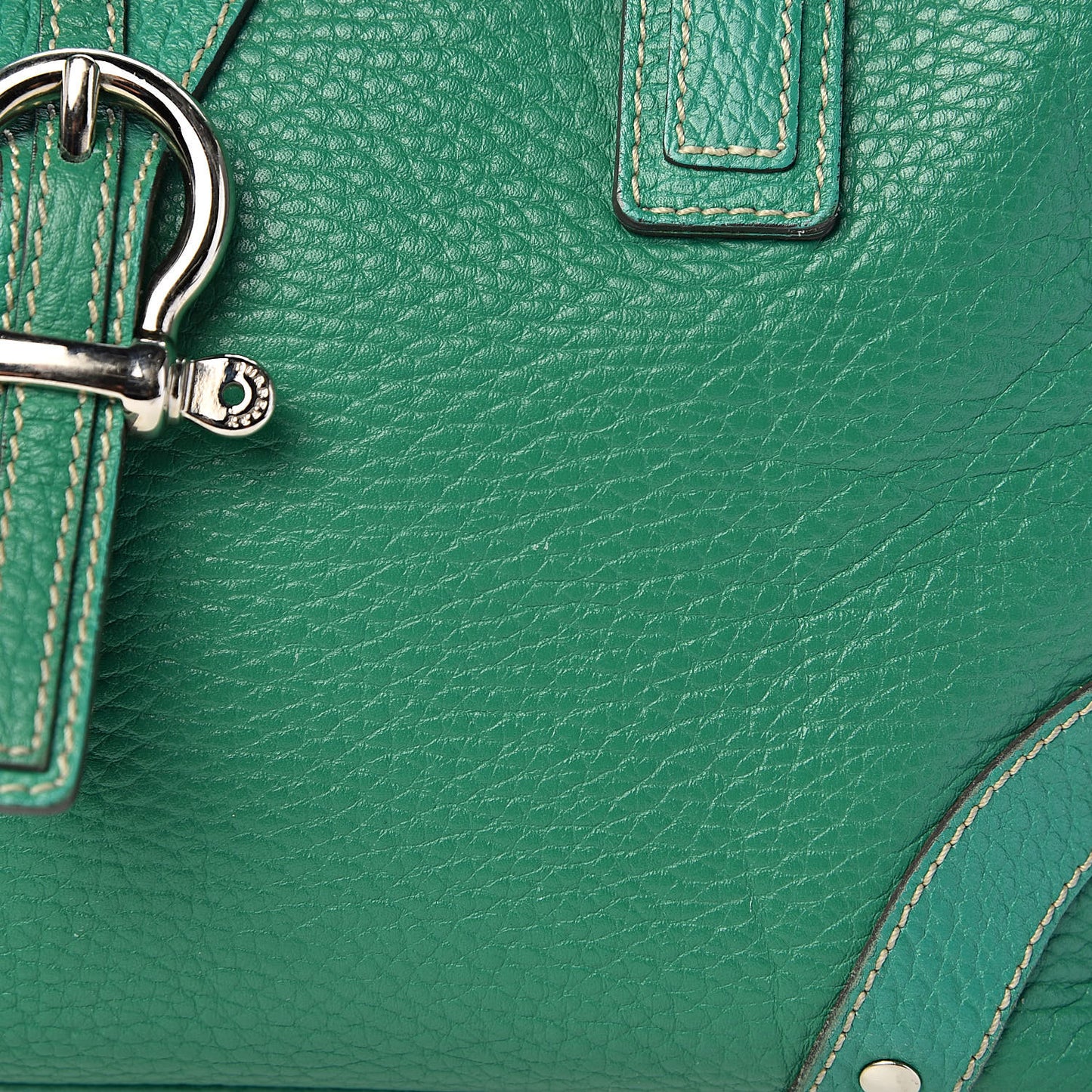 Calfskin Shoulder Bag Green