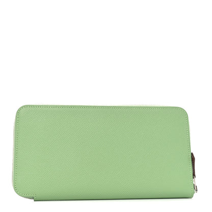 Hermes Epsom Silk'In Wallet Vert Criquet 1 of 7