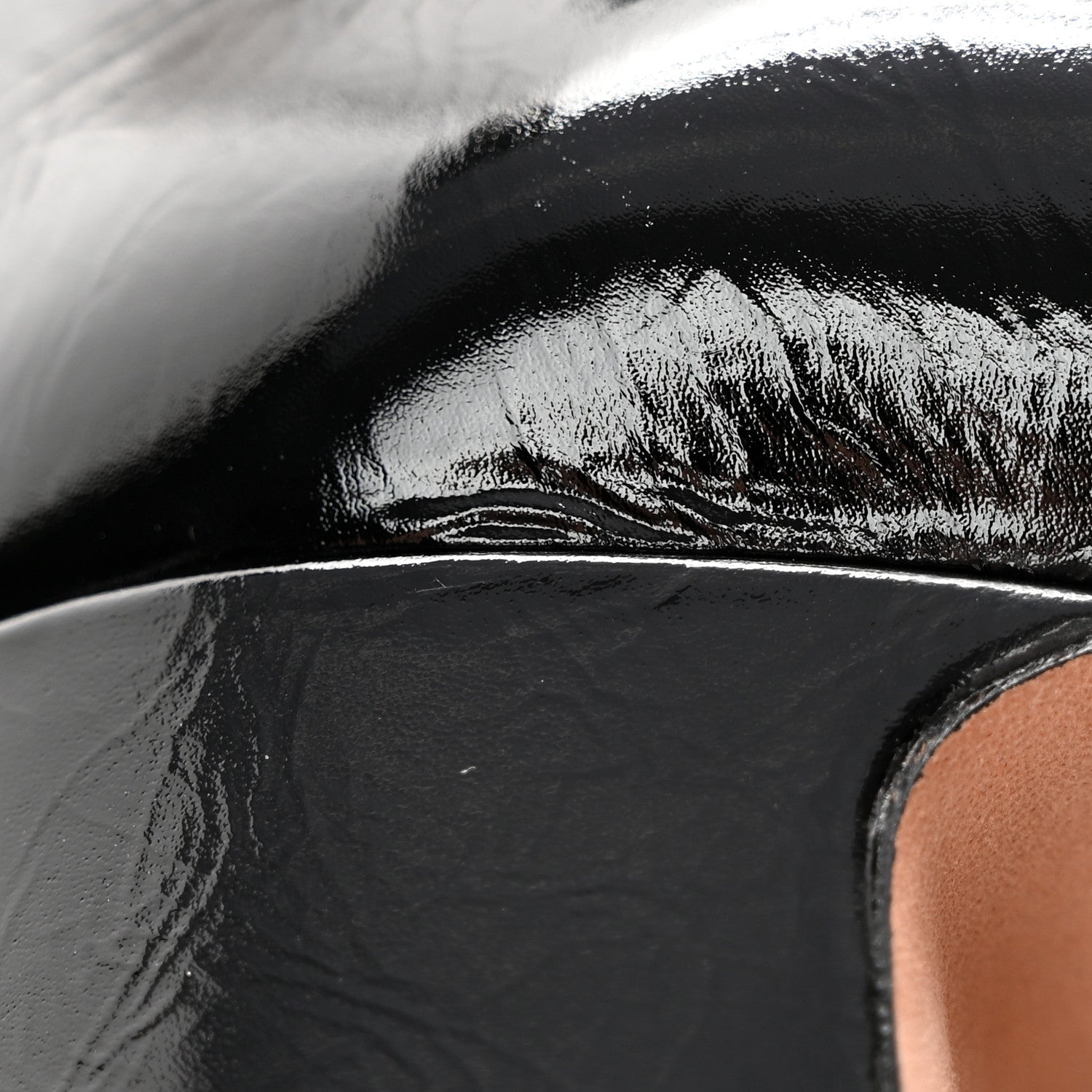 Christian Dior Crinkled Calfskin D-Doll 55mm Ankle Strap Pumps