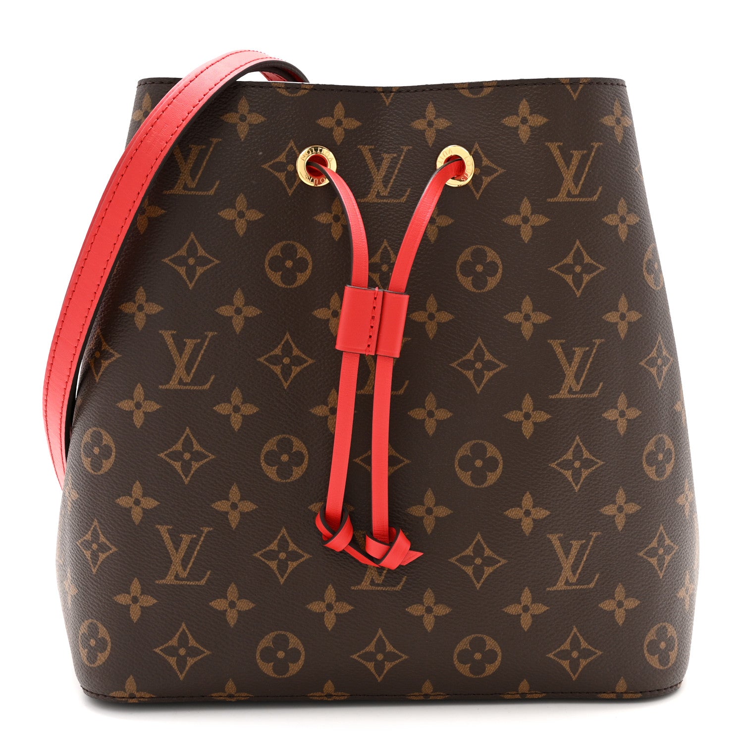 Louis Vuitton Monogram Neonoe MM Coquelicot 1 of 13