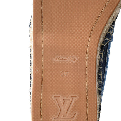 Louis Vuitton Denim Croisiere Espadrille 37 Marine 7 of 9