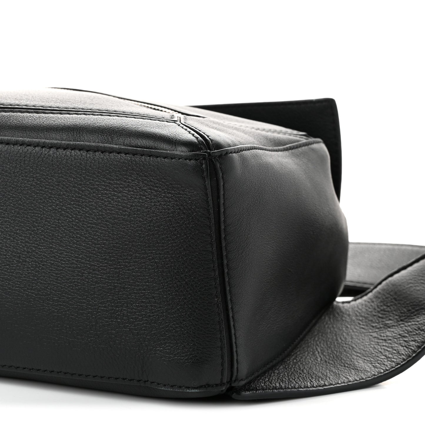 Calfskin Small Puzzle Bumbag Black