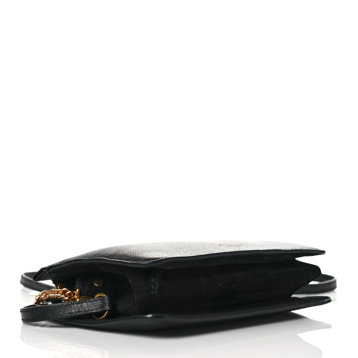 Sugar Goatskin Cross 3 Crossbody Bag Black